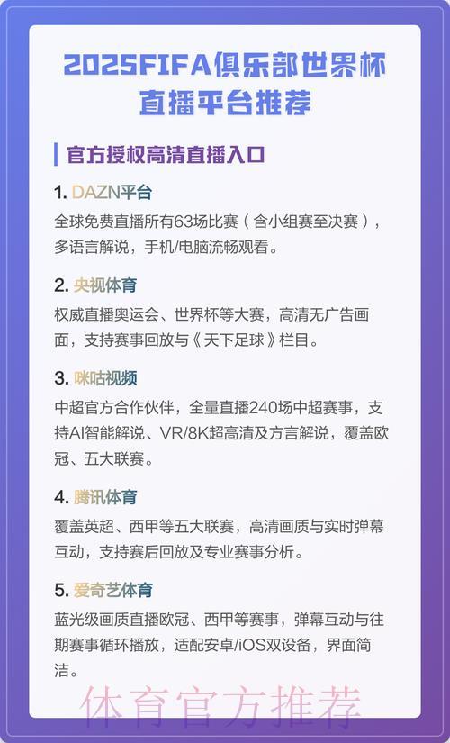 移动端世界杯赛事直播平台精选推荐 移动端世界杯赛事直播平台精选推荐